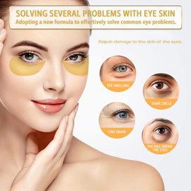 60 pieces eye pads, eye pads against dark circles, collagen eye pads against dark circles, remove dark circles, anti-ageing eye pads with cooling moisture