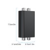 SUIOPPYUW Metal RCA Noise Isolator Hum Elimina-tor Audio Loop Noise