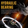 EZDIY-FAB New Dual Ring 120mm RGB LED Case Fans, 5V