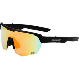 Castle X Connekt Smart Bluetooth Glasses, Polarized Sunglasses Kit, Black Frame with Interchangeable Lenses