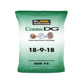 The Anderson's Contec DG 18-9-18 Fertilizing Granules 40 Lb For Turf Greens Tees