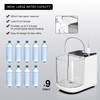 Upgraded Version 900ML Large Capacity Countertop Water Flosser, Aquarius Water