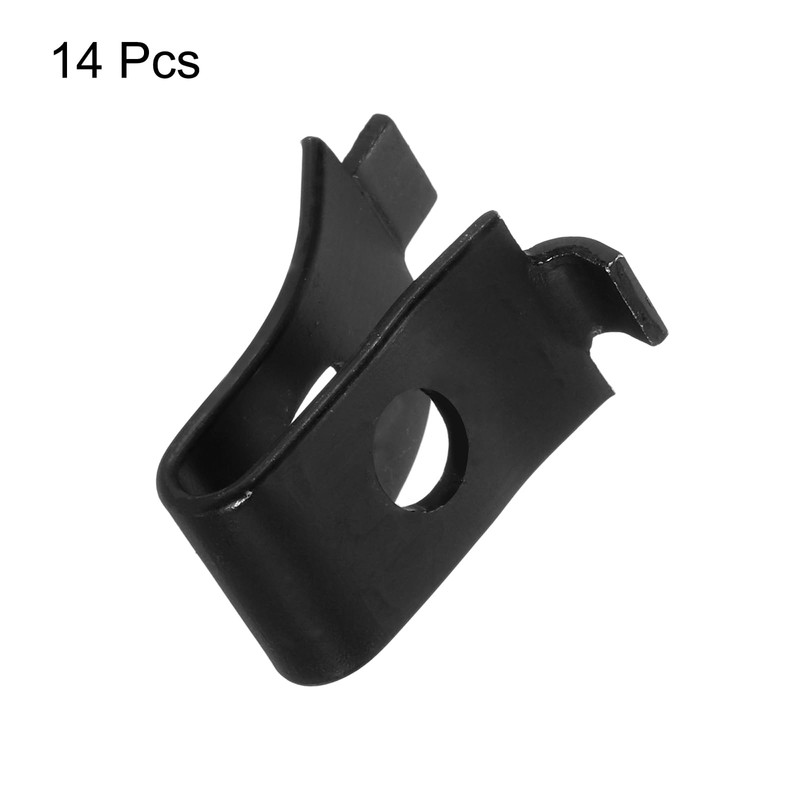 sourcing map 14pcs Cabinet Shelf Clips Metal Adjustable Shelf Bracket