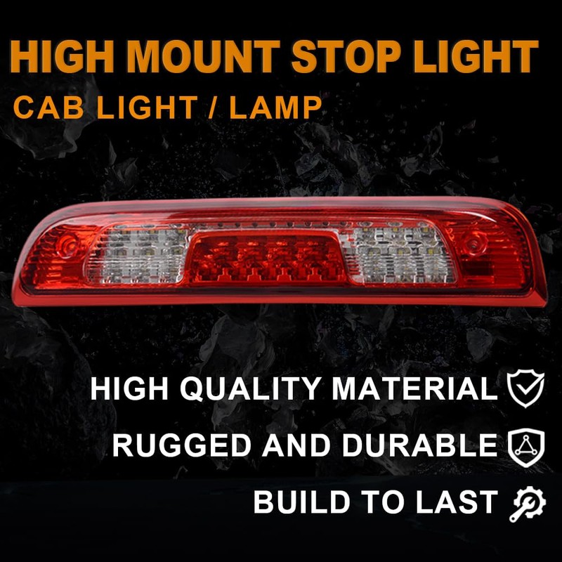 G-PLUS LED Third Brake Light, Compatible with Chevy Silverado/GMC Sierra