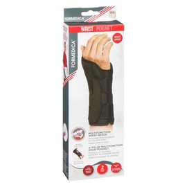 Formedica – Multifunctional Wrist Brace – 9’’ – Black – Right – Small/Medium