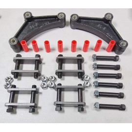 CNC Tandem Axle Trailer Spring Suspension Rebuild Kit 3" Bolt Camper Repair EQ-E1
