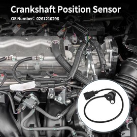 TUCKBOLD Crankshaft Position Sensor for Chery A1 A3 Qq3 Qq6 Robust No. 0261210296 Engine Crank CKP Sensor Black Pack of 1