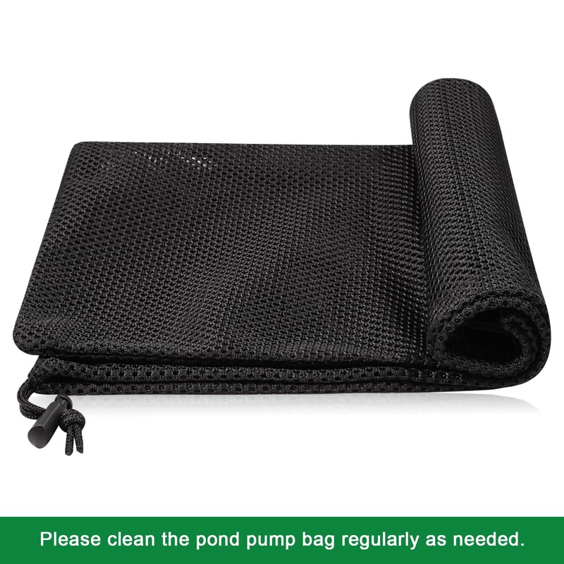 Hecaty 2 Pack 17.7" x 17.7" Pump Barrier Bag, Pond