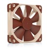 Noctua NF-F12 PWM, Premium Quiet Fan, 4-Pin (120mm, Brown)