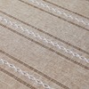 ZeeMart Hemstitched Striped Boho Tablecloth 54x70 Inch (Fit 3ft-4ft, Narrow