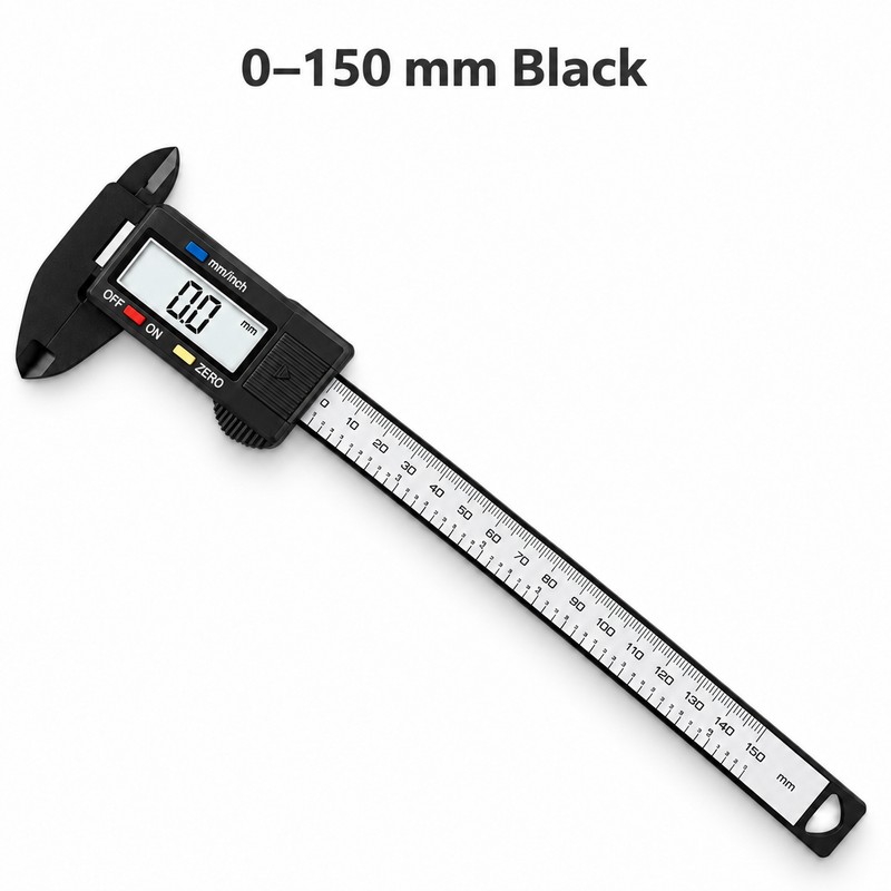Digital Caliper with LCD Display, 100mm and 150mm Electronic Measuring