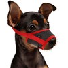 WLLHYF Dog Muzzle Soft Nylon Muzzle Breathable Pets Muzzle Anti