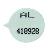 GoSecure Security Seals Numbered Round White (Pack of 500) WSealNO,