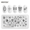 5 Pcs Nail Plates Stamping Set Starry Star Moon Esoteric