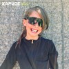 KAPVOE K9035 Children's Cycling Glasses Sports Glasses Baseball Sunglasses Cycling