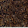 Wilmington Batiks – Cinnamon Twist – Floating Lines – Black