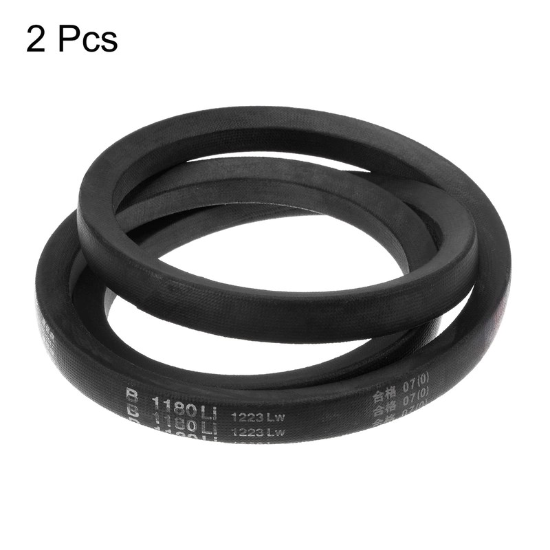 sourcing map B-1180Li V-belt drive belt, 1180 mm, inner circumference