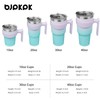 BJPKPK 20 oz Tumbler With Handle And Straw Stainless Steel