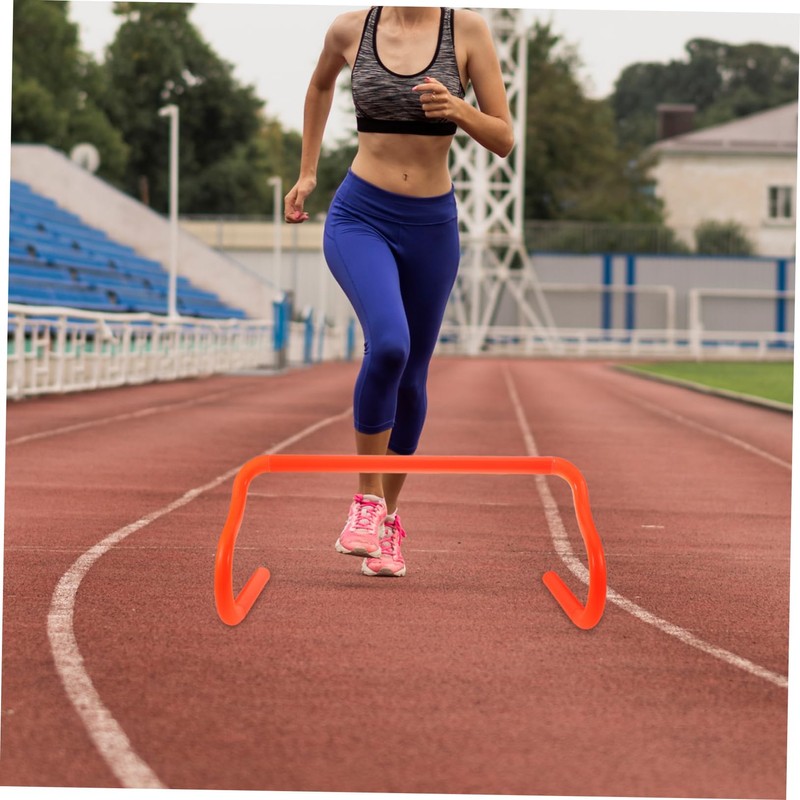 iplusmile Outdoor Training Hurdle 5 Piece Set PVC Agility Ladder