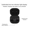 Earbuds Charging Case Dock, Support Pairing Black Earphone Case USB
