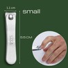 Stainless Steel Nail Clipper – Sharp Precision Nail Cutter for