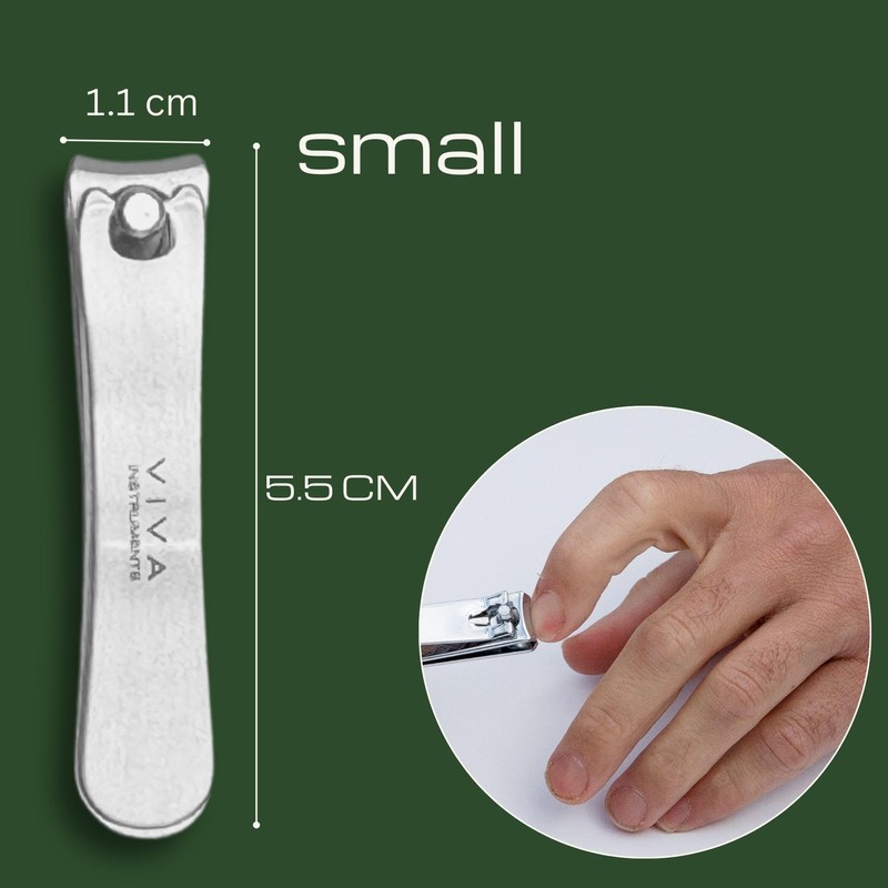 Stainless Steel Nail Clipper – Sharp Precision Nail Cutter for