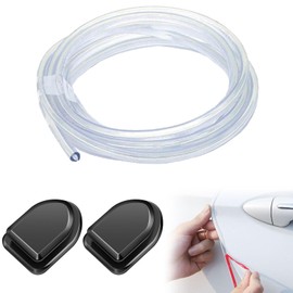 Car Door Edge Protection, U-Shape, Edge Protection for Car Doors, Transparent Car Edge Trim, Car Edge Protection Strip, U-Shape Car Door Edge Protection Made of Rubber, Door Edge Protection Car for