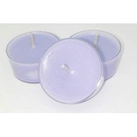 Lavender Unscented Soy Wax Tealight Candle 20 Pack