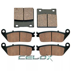 Celox Front Rear Brake Pads for Suzuki GSF600S Bandit 600 1996 1997 1998 1999