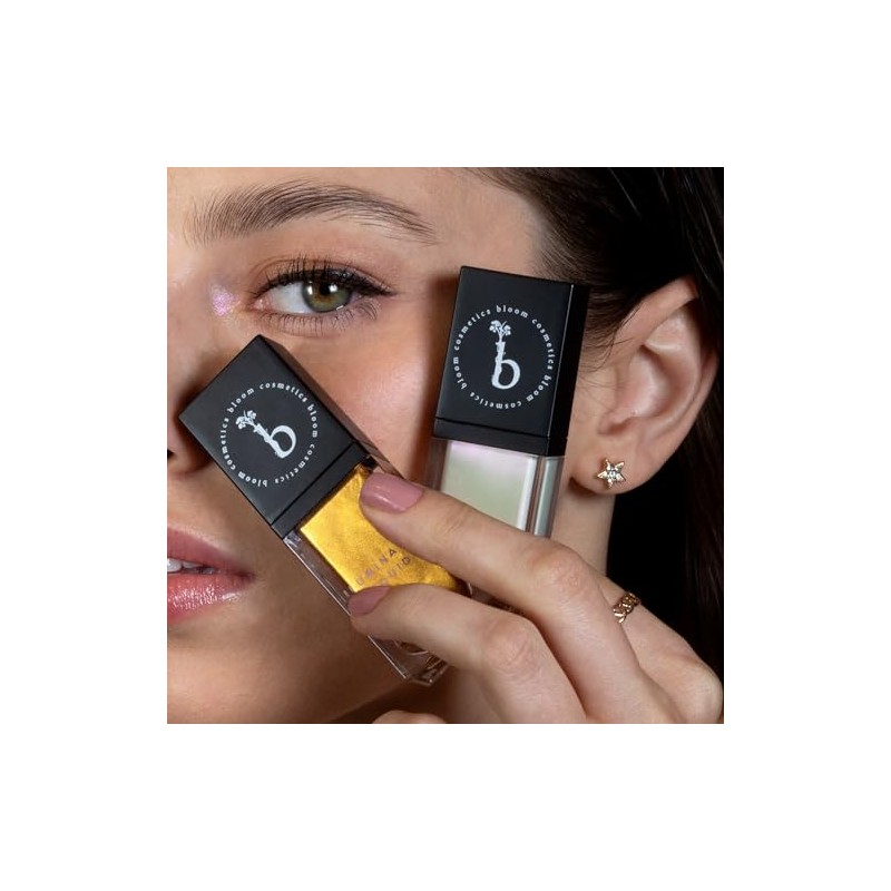 Bloóm Cosmetics, Iluminador Líquido Multiusos Duradero a Prueba de Agua