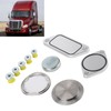 EGR Plug Kit 5pcs Aluminium Alloy Gaskets 5pcs Rubber Plugs