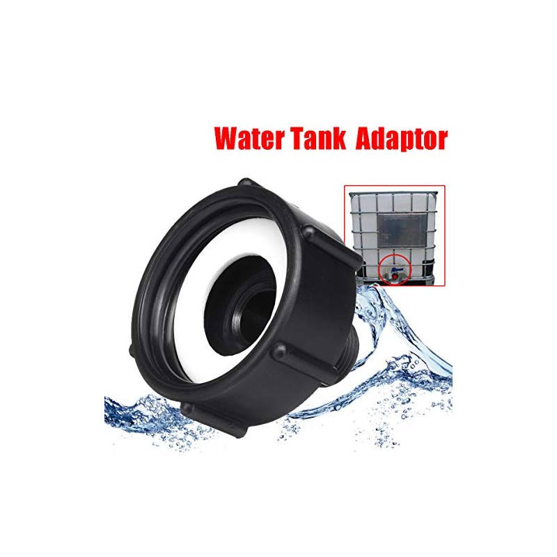 IBC Tank Adapter Plastic Hose Tap Connector S100x8 Coarse Threaded