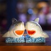 Sharks Ceramic Magnetic Salt and Pepper Shaker Set