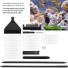 Aquarium Algae Scraper Aluminum Alloy Glass Fish Tank Algae Cleaner