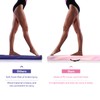 FBSPORT 8ft Balance Beam: Folding Floor Gymnastics Equipment PU Leather