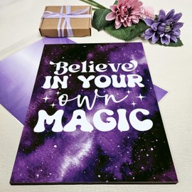 Motivational Wall Art Sign Plaque Inspire Every Day Vibrant Print A4 Wooden Home Décor Uplifting Decoration