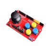 JQ Arduino Uno PS Joystick Shield (VLT-AS004) for Learning Control / 아두이노 우노 PS 조이스틱 쉴드 (VLT-AS004) 제어 학습용