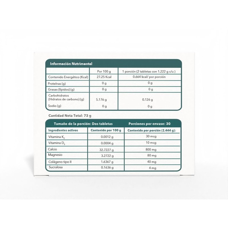Viplena, Suplemento Alimenticio con Colageno II, Vitaminas y Minerales, 60
