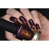 ILNP Bardot - Deep Mahogany Red Holographic Nail Polish