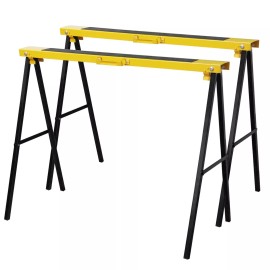 Forup Portable Folding Sawhorse, Heavy Duty Twin Pack, 275 lb Weight Capacity...
