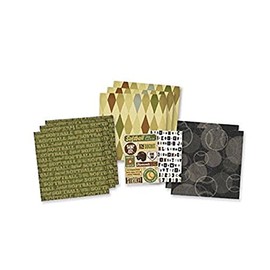 KAREN FOSTER 12 Inch by 12 Inch Page Kit, Softball