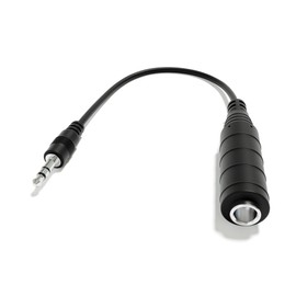 ExcelValley - Stereo Adapter Cable - 3.5mm TRS to 1/4" TRS - Professional Audio Adapter for Headphones, Microphones, Mixers, Amplifiers and Recording Equipment [Straight]