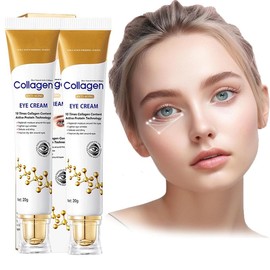 Sale!! Lumineyez Collagen Anti Wrinkle Moisturizing Eye Cream, Instant Firming Anti-Aging Eye Essence, Collagen Anti-Aging Under Eye Serum, Fine Lines Firming De-Puffiness Dark Circles Eye Cream (1PCS) - Color: 2PCS