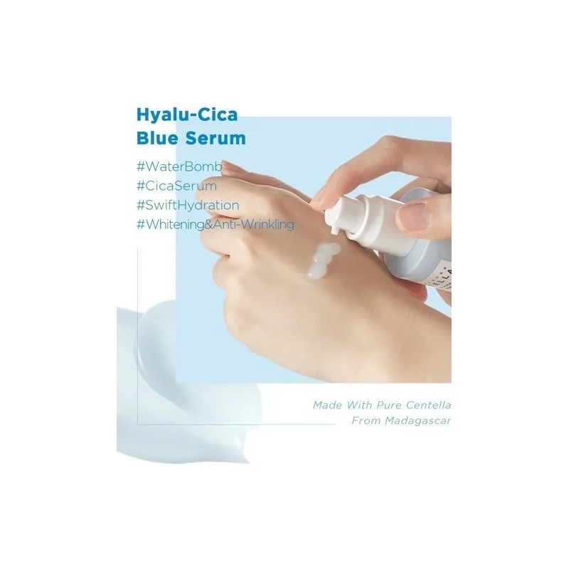 Skin1004 Madagascar Centella Hyalu-cica Blue Serum 50ml Todo Tipo De