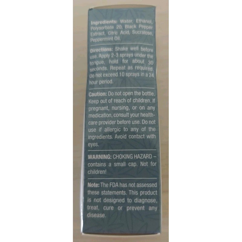 AndoraLeaf FixTrip Mouth Spray. Fresh And Spicy Oral Spray.