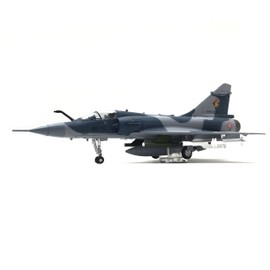 Enatuther 1/100 Mirage 2000 Fighter Military Aircraft Model Fighter Aeroplane Metal Attack Plane for Home/Office Decor