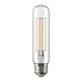 GE Reveal HD+ LED Light Bulbs, 60 Watt, T10 Decorative Tube Lights (8 Pack)