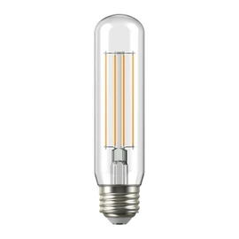 GE Reveal HD+ LED Light Bulbs, 60 Watt, T10 Decorative Tube Lights (8 Pack)