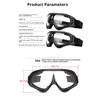 LOLOFR Sand-proof impact goggles, skiing, electric motorcycle riding, dust protection