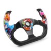 RASTP Universal Racing Steering Wheel, 12.8"/325mm Graffiti Pattern Sim Racing